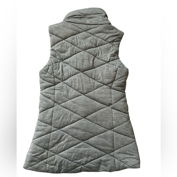 ATHLETA Women's Quilted Gray Vest size XXS - Picture 6 of 6